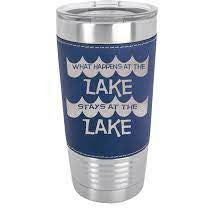 Personalized 20 oz Leatherette Tumbler