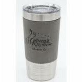 Personalized 20 oz Leatherette Tumbler